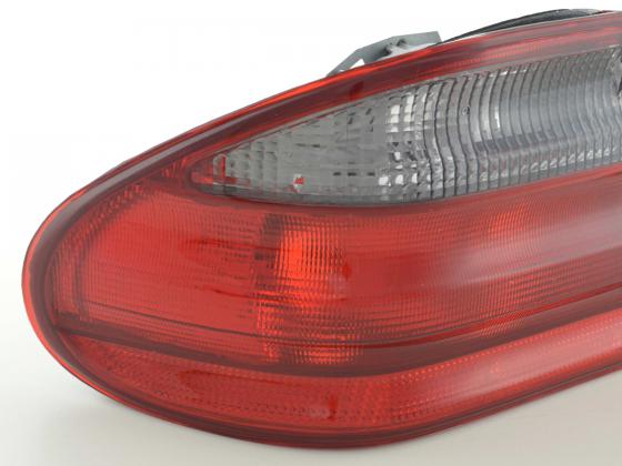 Rückleuchten Mercedes E-Klasse Typ W210 99-01 schwarz rot Rückleuchten Mercedes E-Klasse Typ W210 99-01 schwarz rot